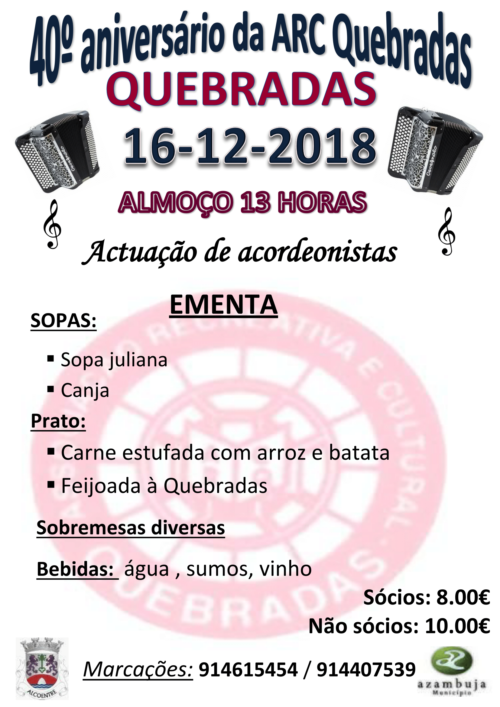 20181216 40 aniversario ACR Quebradas