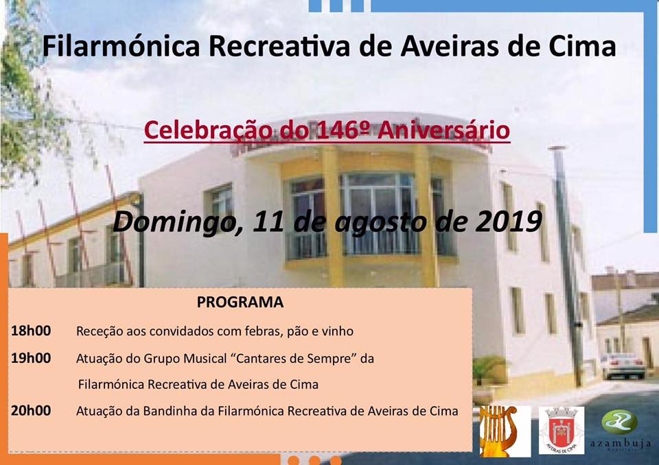 Cartaz Aniversario Filarmonica AveirasCima