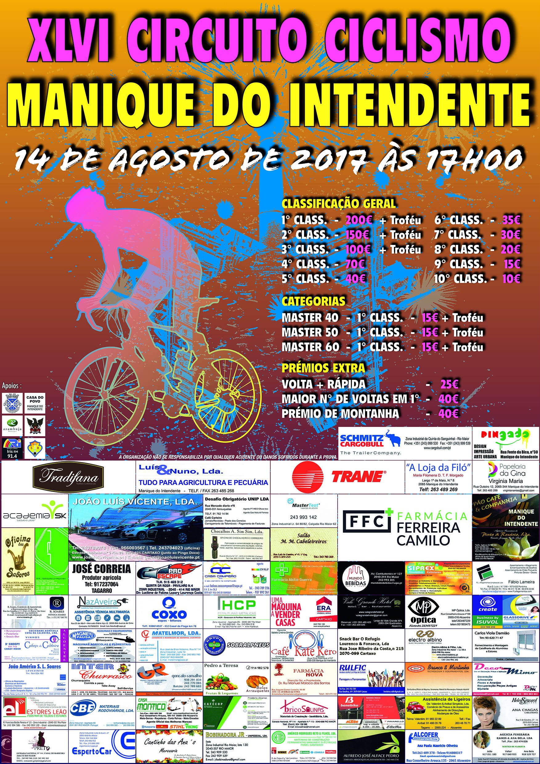 20170814 Manique Cartaz Ciclismo