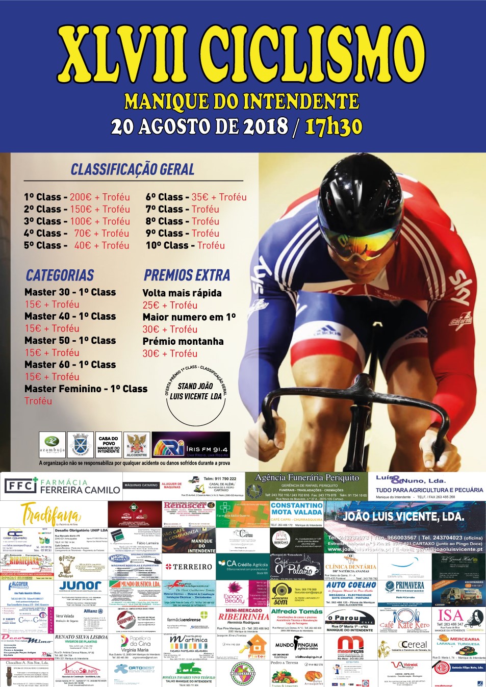 20180820 ciclismo manique cartaz