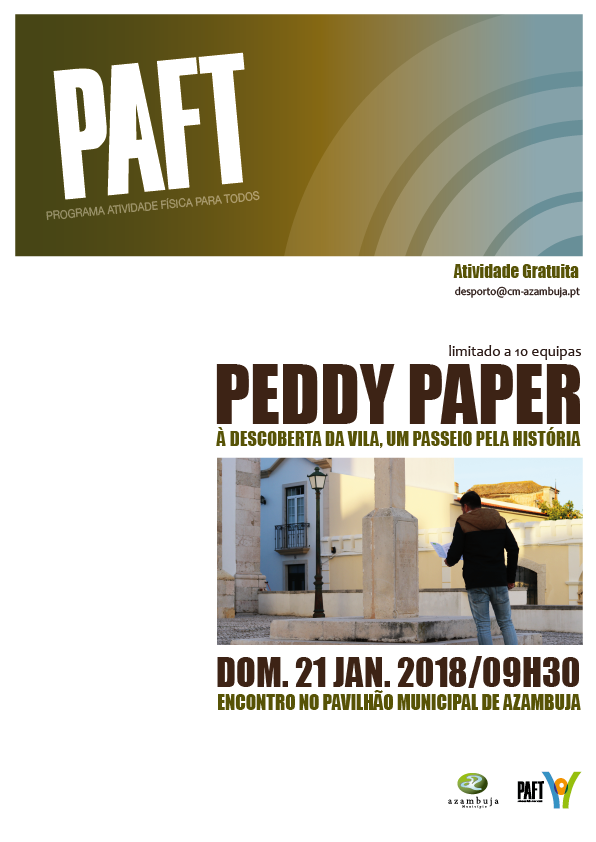 20180121 PAFT peddy paper Azambuja