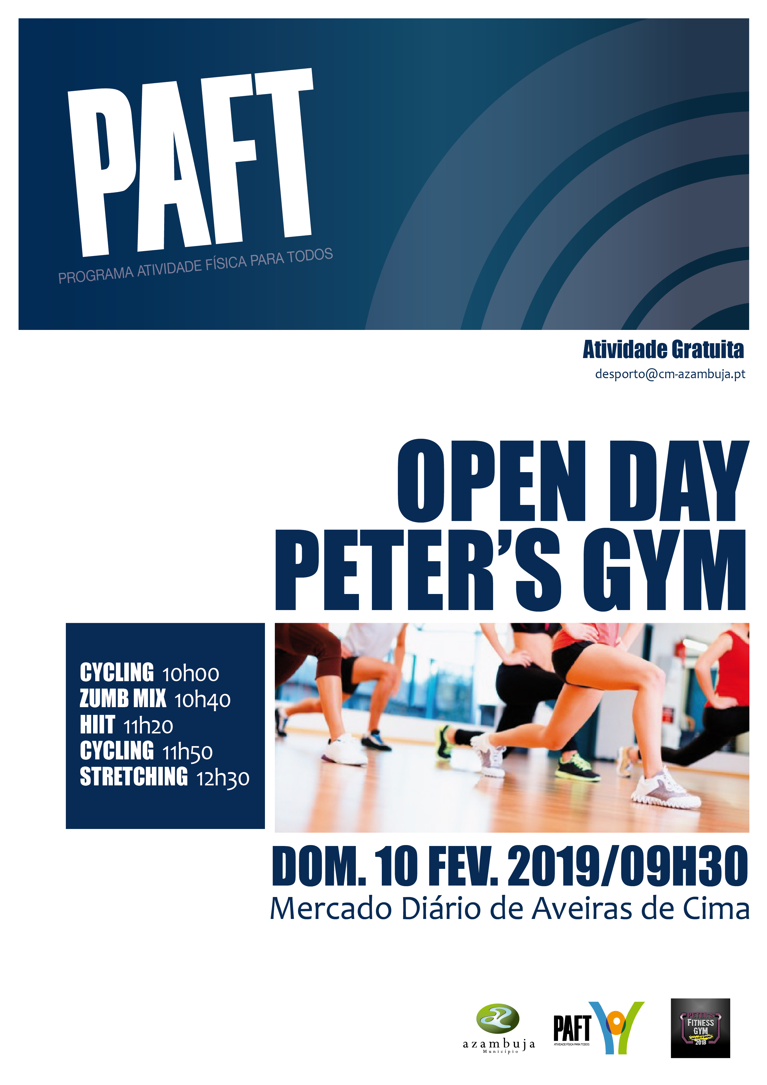 PAFT OpenDay Peter Gym fev.2019