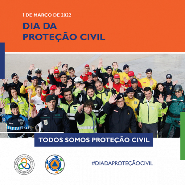 01 de março de 2022 - Dia da Proteção Civil