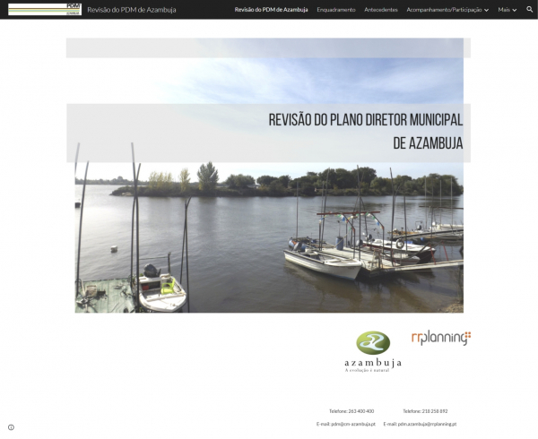 Revisão do PDM de Azambuja tem portal informativo e atendimentos presenciais nas freguesias