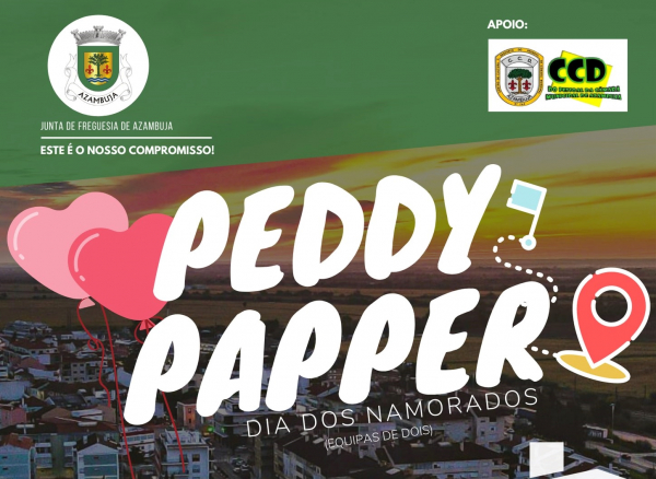 Junta de Freguesia de Azambuja está a promover um Peddy Paper do Dia dos Namorados