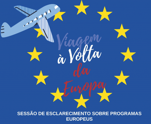 Sessão online “Viagem à volta da Europa” promove o voluntariado jovem