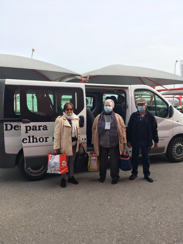 Freguesia de Aveiras de Baixo reativou o transporte solidário “Trem”, às quintas-feiras