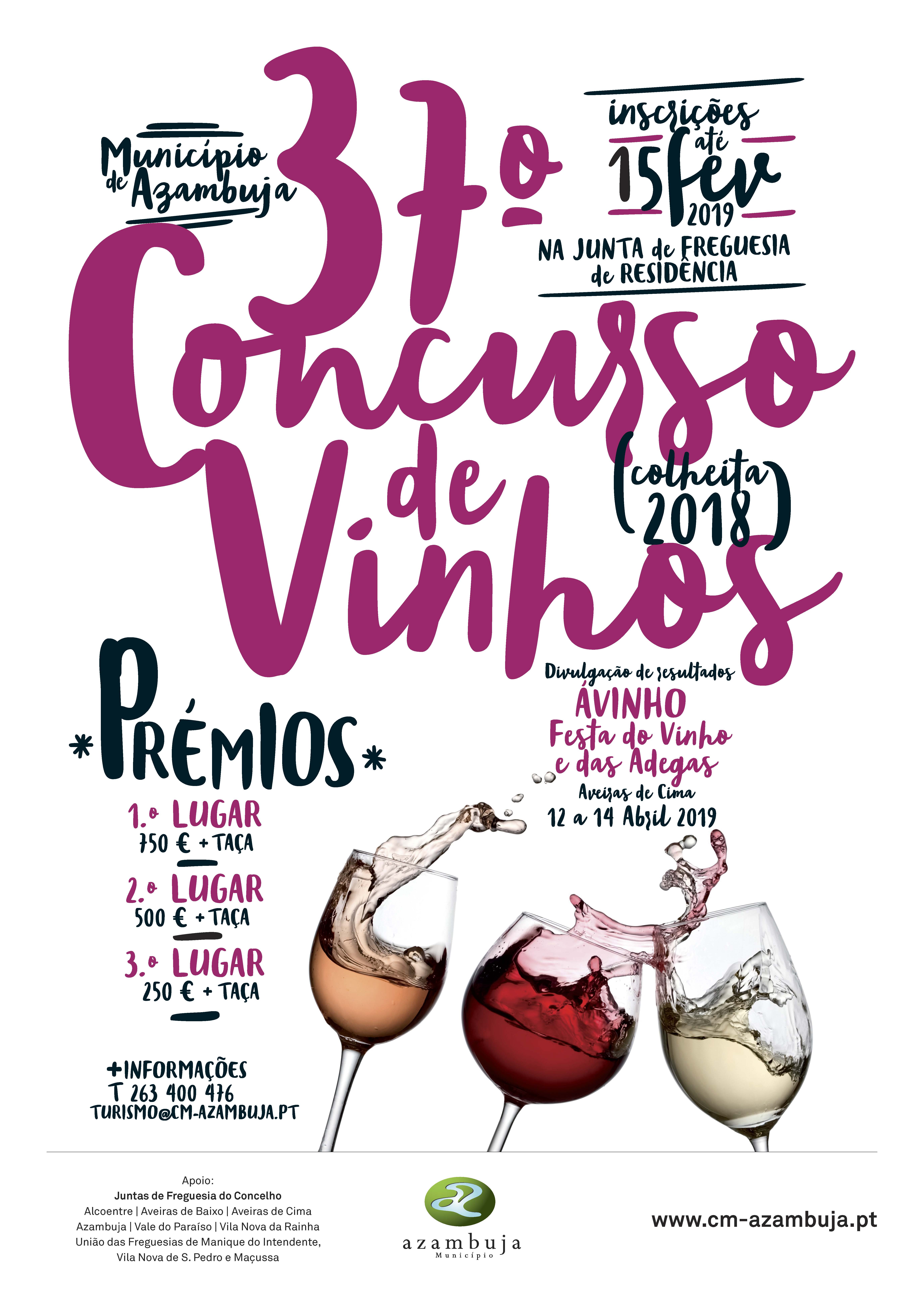 37 concurso vinhos 2019 cartaz