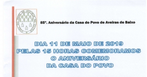 Casa do Povo de Aveiras de Baixo comemora 85º Aniversário